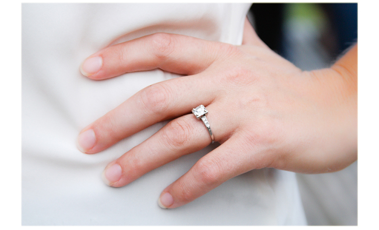 Engagement Ring before the Wedding -Oriana Fowler Wedding Photography-Chicago Cazenovia Nosara
