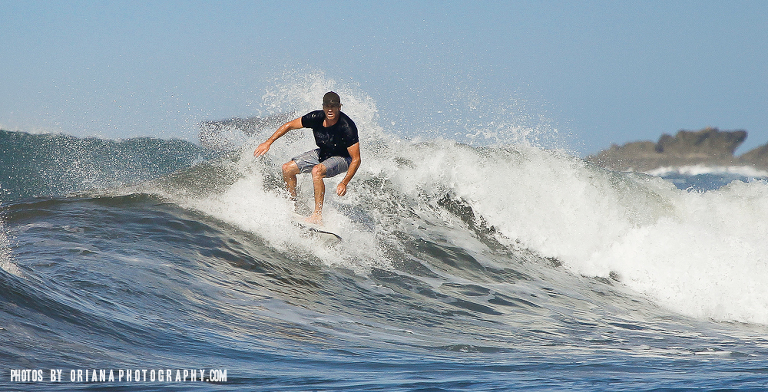 Surfing Playa Guiones photo