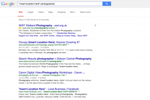 Finding a photographer online