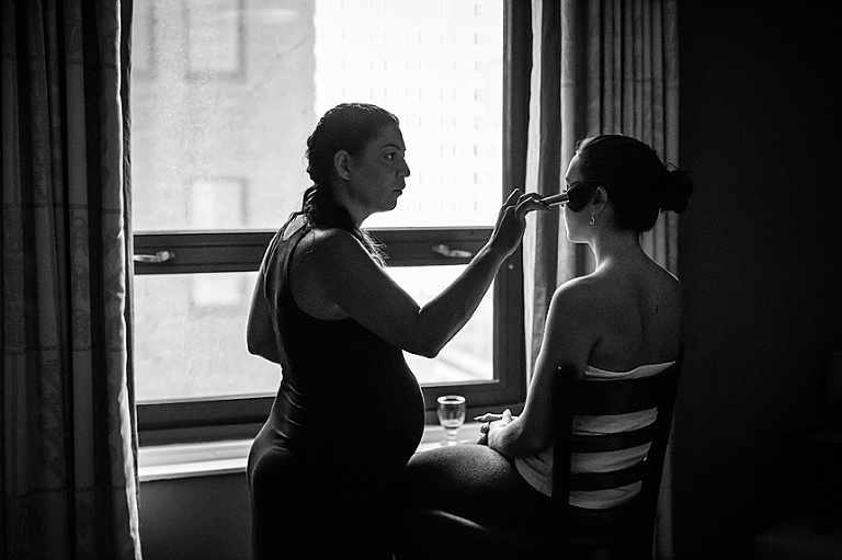 Chicago wedding photography getting ready chicago